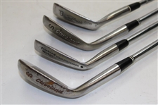 Four (4) Wedges Taylormade PW Tour Preferred, Titleist PW DTR Model, Cleveland Sand Iron #588 56 & Cleveland Sand Iron #485 56