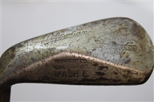 Eight (8) Wood Shaft Clubs 1 Wood L.H. Brassie, Putter Bin Bamboo Shaft, L.H Wilson Diamond Back, 1 Brass Putter Steel Shaft, Jigger Macgregor & Others