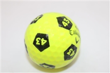 President George W. Bush Personal Callaway 43 Logo Neon Golf Ball