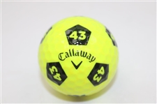 President George W. Bush Personal Callaway 43 Logo Neon Golf Ball
