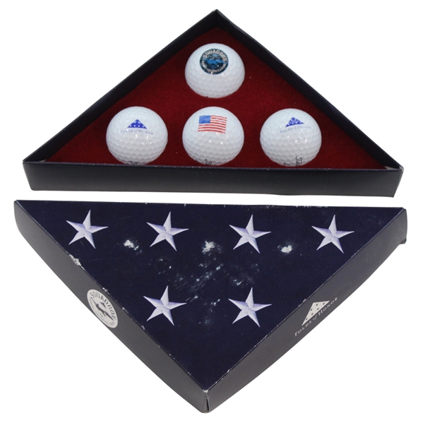 Folds of Honor Squadron Box of Four (4) Titleist 13 Golf Balls