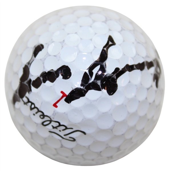 Sam Snead Signed Titleist 1 Logo Golf Ball JSA ALOA