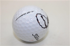 David Graham Signed Titleist 1 Oakland Hills CC Logo Golf Ball JSA ALOA