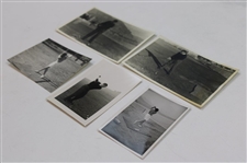 Five (5) 1940's Henry Cotton at Monte Carlo Photos