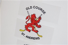 St. Andrews Hat and Shirt Original Art on Board - Framed