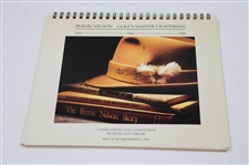 1991 Byron Nelson '1945' Calendar Golf's Greatest Craftsman w/Macgregor Golf Advisory Staff Photo