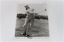 1991 Byron Nelson '1945' Calendar Golf's Greatest Craftsman w/Macgregor Golf Advisory Staff Photo