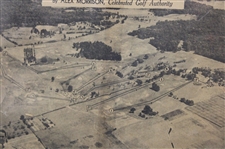 1932 '9 Holes in 30 With Ouimet, Stroke for Stroke' by Alex Morrison Newspaper Article