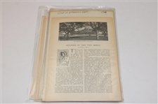 Eleven (11) Various Turn of the Century Golf Articles/Instructions