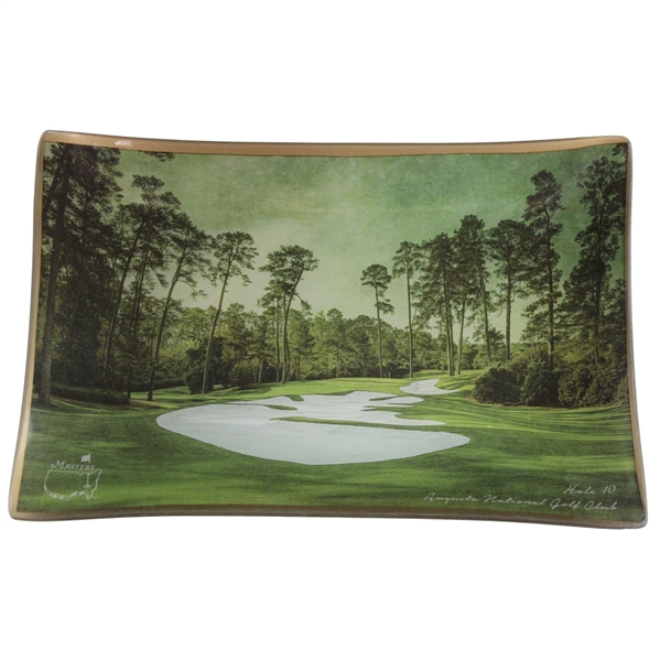 Augusta National Golf Club 10th Hole Masters Porcelain Dish/Tray in Original Box