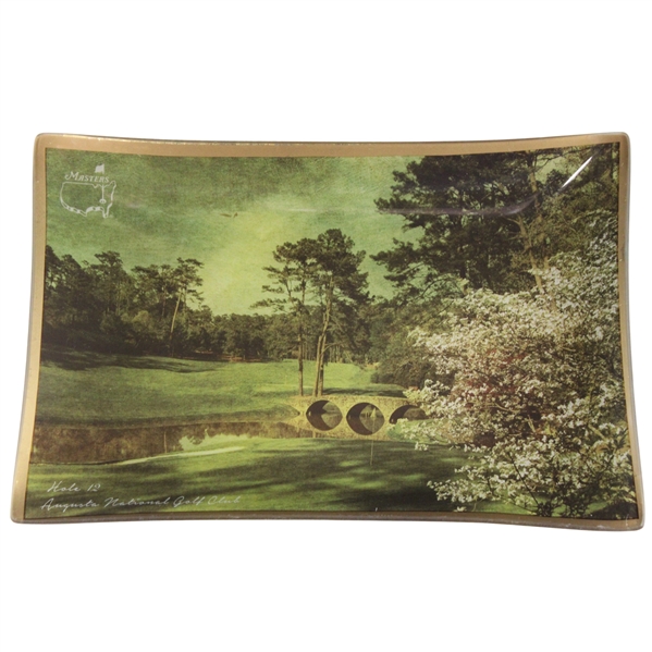 Augusta National Golf Club 12th Hole Masters Porcelain Dish/Tray in Original Box