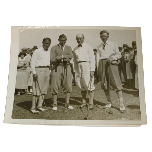 1923 Gene Sarazen Match Play in Miami with Jock Hutchinson and Leo Diegel