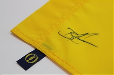 Brian Harmon Signed The Open at Royal Liverpool Flag JSA ALOA