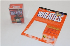 Tiger Woods Mini Gold Sig Wheaties, Ltd Ed Bobblehead & Titleist Ad