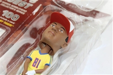 Tiger Woods Mini Gold Sig Wheaties, Ltd Ed Bobblehead & Titleist Ad
