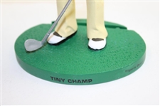 Tiger Woods Mini Gold Sig Wheaties, Ltd Ed Bobblehead & Titleist Ad