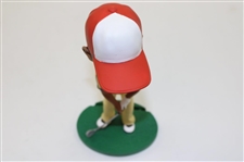 Tiger Woods Mini Gold Sig Wheaties, Ltd Ed Bobblehead & Titleist Ad