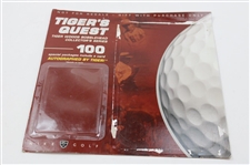 Tiger Woods Mini Gold Sig Wheaties, Ltd Ed Bobblehead & Titleist Ad