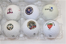 Twenty-Four (24) US Open, Ryder Cup, MJ, PGA & others Logo Golf Balls