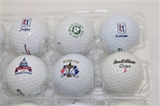 Twenty-Four (24) US Open, Ryder Cup, MJ, PGA & others Logo Golf Balls
