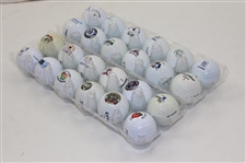 Twenty-Four (24) US Open, Ryder Cup, MJ, PGA & others Logo Golf Balls