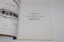 1973 World's Seniors Golf Championship at Bide-A-Wee Golf Club Program