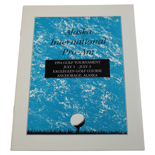 1994 Alaska International Pro-Am at Eagleglen Golf Course Program