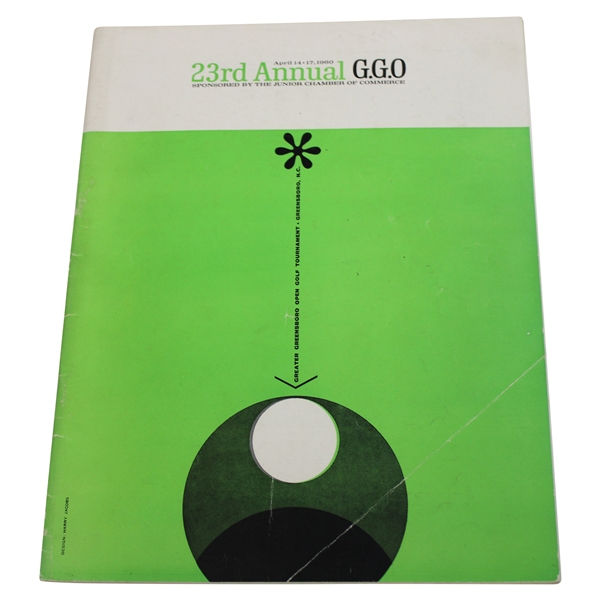 1960 Greater Greensboro Open Program