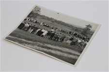 Joyce Wethered & Johnny Dawson vs Glenna Collett & Gene Sarazen Exhibition Photo