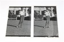 Fourteen (14) 1938 Swing Sequence Photos by Alex Morrison - September