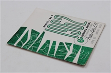 1962 Mexico 6th Annual Amateur Golf Tournament Program Monterrey Mexico
