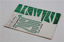 1962 Mexico 6th Annual Amateur Golf Tournament Program Monterrey Mexico