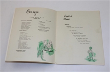 1962 Mexico 6th Annual Amateur Golf Tournament Program Monterrey Mexico
