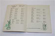 1962 Mexico 6th Annual Amateur Golf Tournament Program Monterrey Mexico