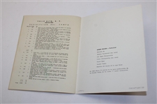 1962 Mexico 6th Annual Amateur Golf Tournament Program Monterrey Mexico