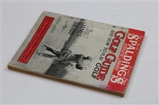 Revised Edition 'Spaldings Athletic Library Golf Guide And How To Play Golf' Book by James Braid