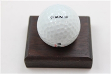 Presidential Helicopter Golf Ball With Photos Of Pilot, Presidents Clinton, Bush & Pope John XXIII