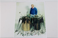 Two Large Format Copy Photographs Of “The King” Arnold Palmer HOF