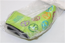 Scotty Cameron Lime Green Peace Sign Logo Putter Cover