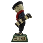 1940's Dunlop Golf Ball Caddie We Play Dunlop Advertising Figural Point Of Purchase Display
