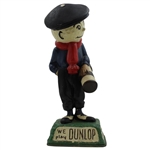 1940's Dunlop Golf Ball Caddie We Play Dunlop Advertising Figural Point Of Purchase Display