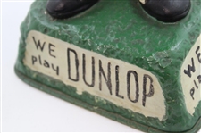 1940's Dunlop Golf Ball Caddie We Play Dunlop Advertising Figural Point Of Purchase Display