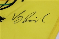 Vijay Singh Signed 2008 WGC Bridgestone Championship Used Hole #9 Flag w/COA & JSA ALOA