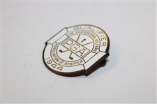 1944 PGA Championship at Manito G&CC Contestant Badge - Bob Hamilton Winner