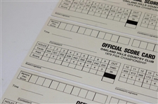 Five (5) 1979 PGA Championship at Oakland Hills Official Scorecards - David Graham Winner