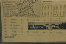 Ltd Ed Fort Worth Press Colonial Golf Club Opens Reproduction on Wood Plaque 91/500