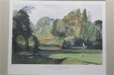 Wilderness Golf Club 'The 4th Green' Print by Earnest Greenwood & Lawrence Josset - Framed