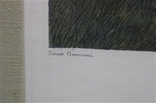 Wilderness Golf Club 'The 4th Green' Print by Earnest Greenwood & Lawrence Josset - Framed
