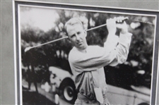 Paul Runyan (1934) & Dave Stockton (1976) PGA Championship Cherry Wood Golf Displays
