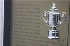 Paul Runyan (1934) & Dave Stockton (1976) PGA Championship Cherry Wood Golf Displays